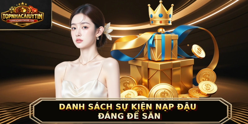 Danh sách sự kiện nạp đậu đáng để săn