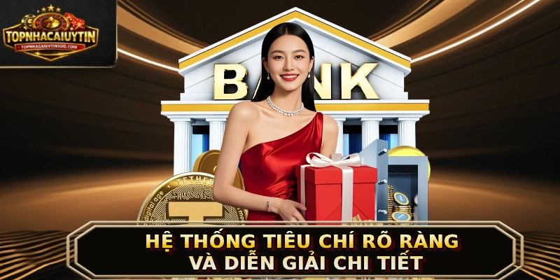 Hệ thống tiêu chí rõ ràng và diễn giải chi tiết